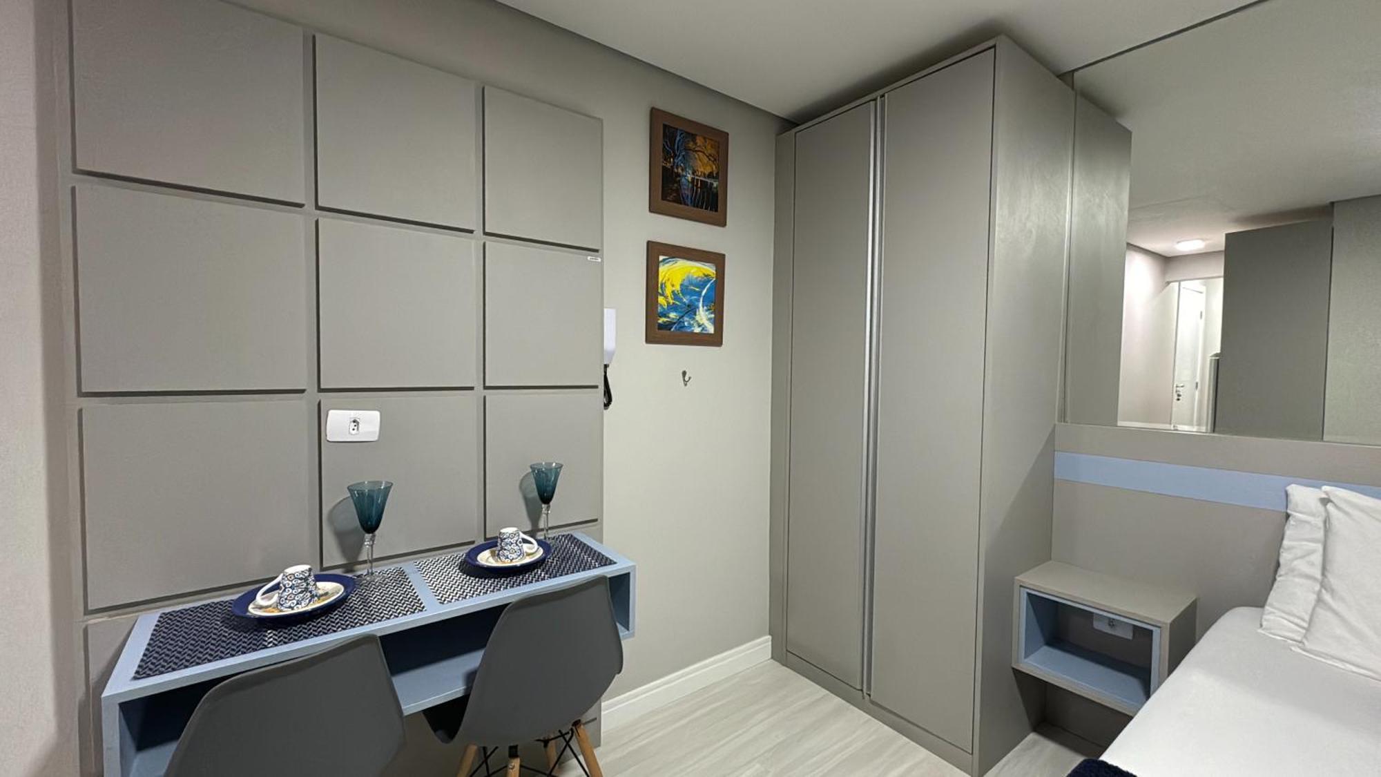 16- Studio Decorado Perfeito Para Casal!!! Kurytyba Zewnętrze zdjęcie
